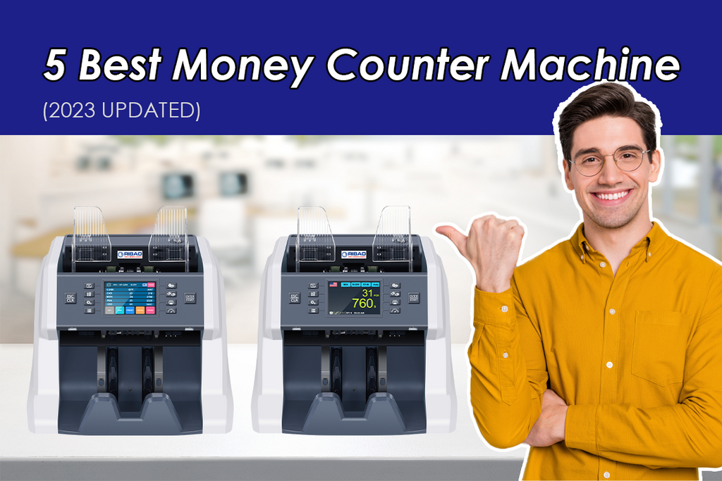  MUNBYN Money Counter Machine Mixed Denomination