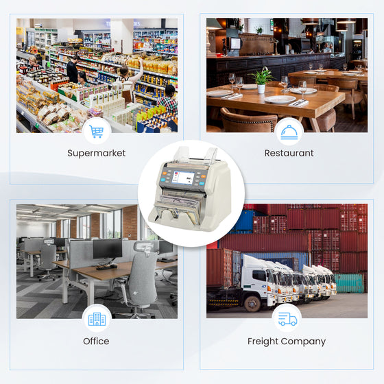 RIBAO MC-50 Multi Currency Mixed Denomination Bill Counter